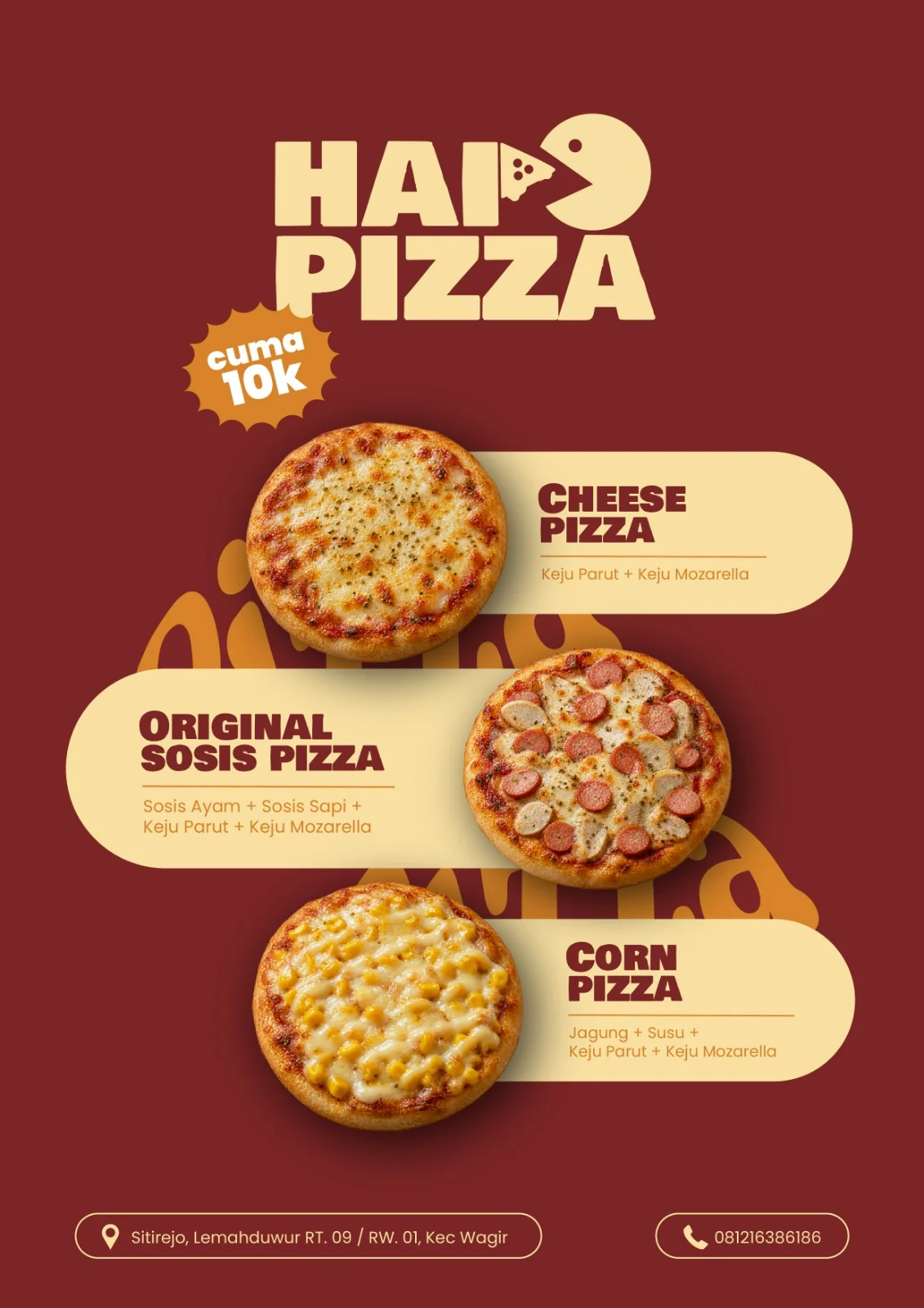 HAP PIZZA Promo